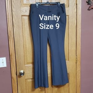 Vanity Gray Deess Pants Size 9